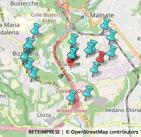 Mappa Via Adua, 21046 Malnate VA, Italia (0.898)