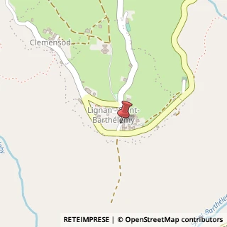 Mappa Frazione lignan 36, 11020 Nus, Aosta (Valle d'Aosta)