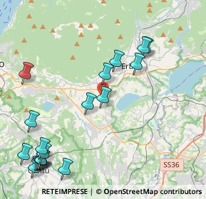 Mappa Via Matteotti, 22030 Orsenigo CO, Italia (5.34105)