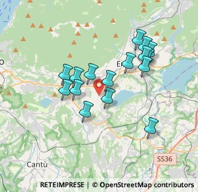 Mappa Via Matteotti, 22030 Orsenigo CO, Italia (3.01)