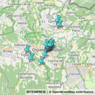 Mappa Via Sempione, 22077 Olgiate Comasco CO, Italia (0.985)