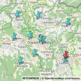 Mappa Via Sempione, 22077 Olgiate Comasco CO, Italia (2.40083)