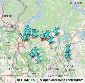 Mappa Via Baraggia, 22032 Albese con Cassano CO, Italia (6.05118)