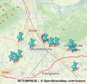 Mappa Via Ru', 31044 Montebelluna TV, Italia (4.26818)