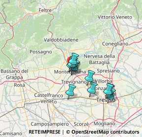 Mappa Via Ru', 31044 Montebelluna TV, Italia (10.12727)