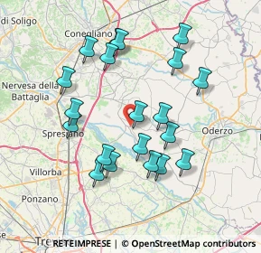 Mappa Piazza Martiri, 31010 Cimadolmo TV, Italia (7.0275)