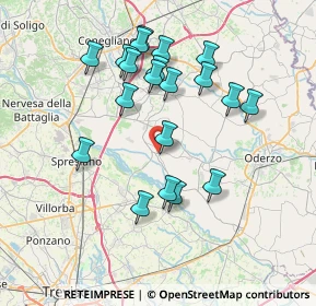 Mappa Piazza Martiri, 31010 Cimadolmo TV, Italia (7.034)