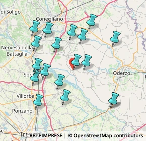 Mappa Piazza Martiri, 31010 Cimadolmo TV, Italia (7.75333)