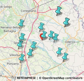 Mappa Piazza Martiri, 31010 Cimadolmo TV, Italia (7.62438)