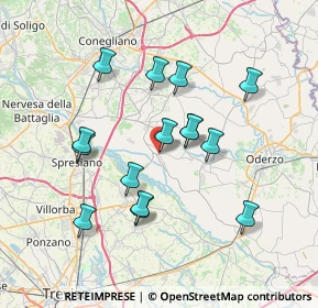 Mappa Piazza Martiri, 31010 Cimadolmo TV, Italia (6.608)