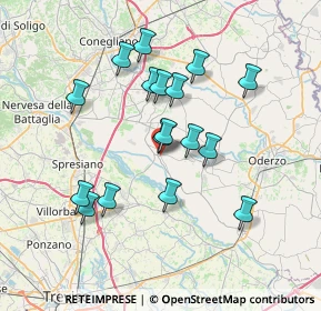 Mappa Piazza Martiri, 31010 Cimadolmo TV, Italia (6.48412)