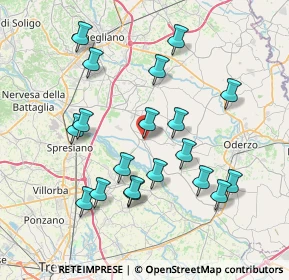 Mappa Piazza Martiri, 31010 Cimadolmo TV, Italia (7.55421)