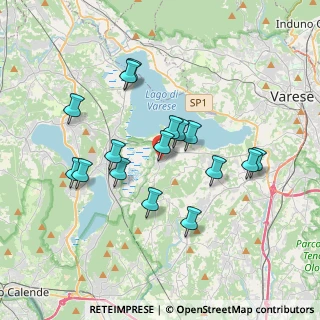 Mappa 21020 Inarzo VA, Italia (3.27813)