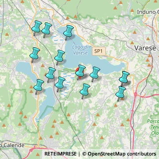 Mappa 21020 Inarzo VA, Italia (3.85429)