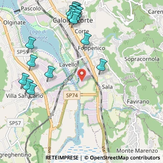 Mappa Via S. Rocco, 23801 Calolziocorte LC, Italia (1.4345)