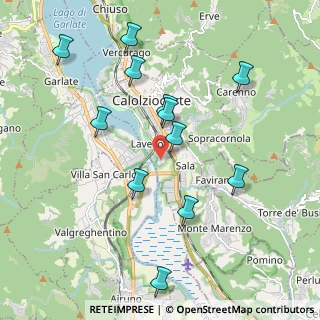 Mappa Via S. Rocco, 23801 Calolziocorte LC, Italia (2.02833)