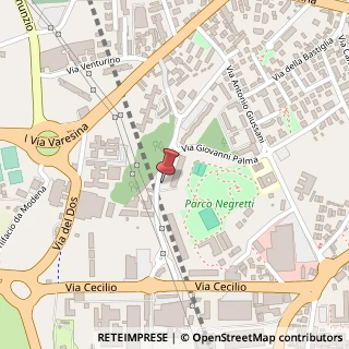 Mappa Viale Giuseppe Di Vittorio,  21, 22100 Como, Como (Lombardia)