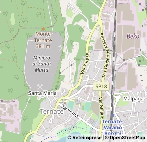 Mappa Via Baranchina, 21020 Ternate VA, Italia (0.33077)