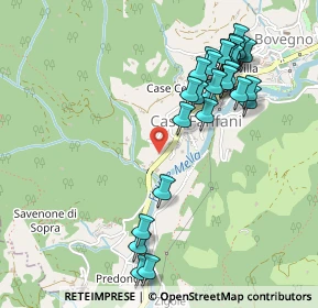 Mappa Strada Provinciale BS, 25061 Bovegno BS, Italia (0.53793)