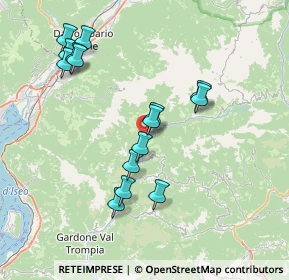 Mappa Strada Provinciale BS, 25061 Bovegno BS, Italia (7.47533)
