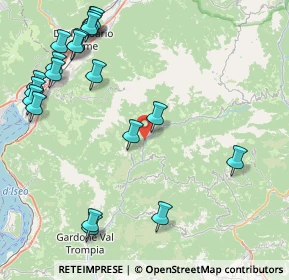 Mappa Strada Provinciale BS, 25061 Bovegno BS, Italia (10.696)