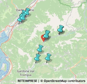 Mappa Strada Provinciale BS, 25061 Bovegno BS, Italia (7.01727)