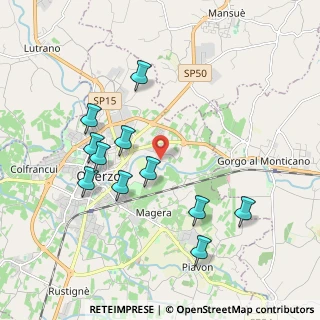 Mappa Via Comunale di Fratta, 31046 Oderzo TV, Italia (1.93818)