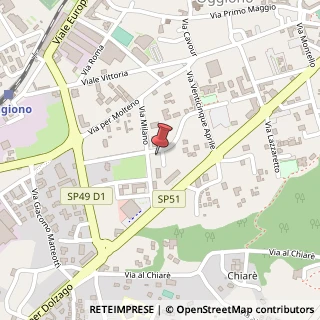 Mappa Via Papa Paolo VI, 4, 23848 Oggiono, Lecco (Lombardia)