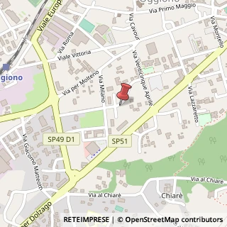 Mappa Via Papa Paolo VI, 4, 23848 Oggiono, Lecco (Lombardia)