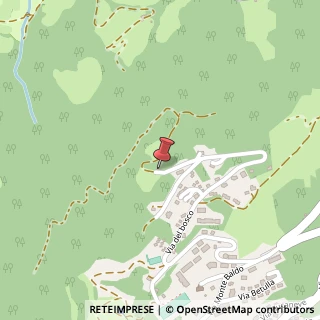 Mappa Via del Bosco, 61, 38060 Brentonico, Trento (Trentino-Alto Adige)