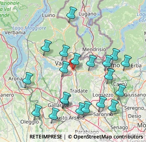 Mappa Piazza Salvador Allende, 21046 Malnate VA, Italia (16.644)