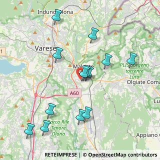 Mappa Piazza Salvador Allende, 21046 Malnate VA, Italia (4.13231)