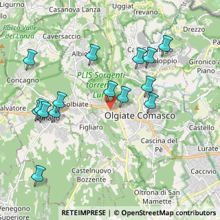 Mappa Via Federico Momo, 22077 Olgiate Comasco CO, Italia (2.19267)