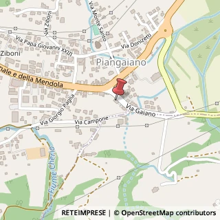 Mappa Via Gaiano, 4, 24060 Endine Gaiano, Bergamo (Lombardia)