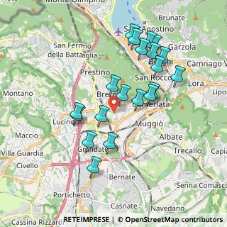 Mappa Via Palma Giovanni, 22100 Como CO, Italia (1.7935)