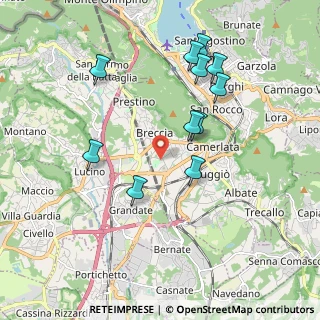 Mappa Via Palma Giovanni, 22100 Como CO, Italia (1.89273)