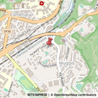 Mappa Via Ceruti Gaetano, 4, 22100 Como, Como (Lombardia)