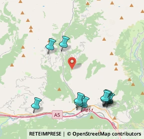 Mappa Frazione Promiod, 11024 Chatillon AO, Italia (4.70917)