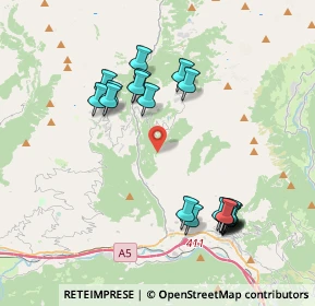 Mappa Frazione Promiod, 11024 Chatillon AO, Italia (3.9595)