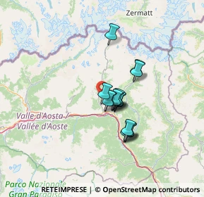 Mappa Frazione Promiod, 11024 Chatillon AO, Italia (8.962)