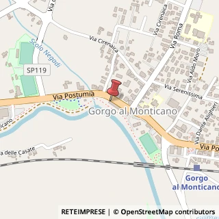 Mappa Via Postumia Centro, 16, 31040 Gorgo al Monticano, Treviso (Veneto)