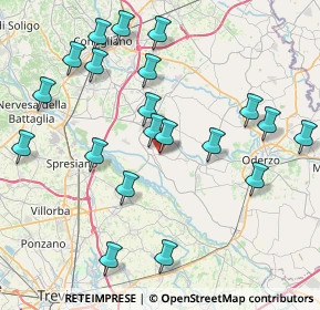 Mappa Via General A, 31010 Cimadolmo TV, Italia (8.74)