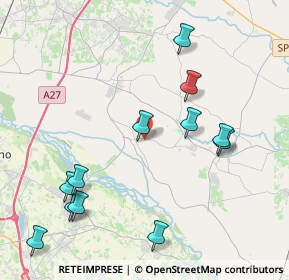 Mappa Via General A, 31010 Cimadolmo TV, Italia (4.6025)