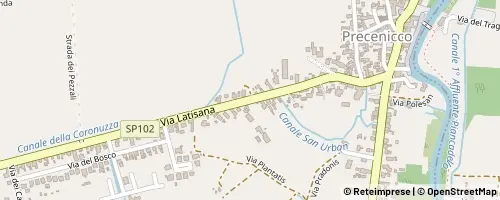 Mappa Precenicco