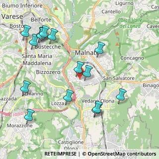 Mappa Via Sesia, 21046 Malnate VA, Italia (2.348)