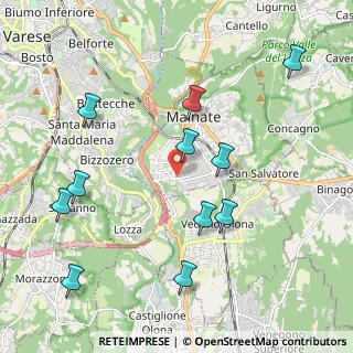Mappa Via Sesia, 21046 Malnate VA, Italia (2.24545)