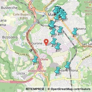 Mappa Via Sesia, 21046 Malnate VA, Italia (1.154)