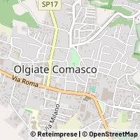 Mapa Olgiate Comasco