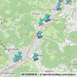 Mappa Via Guglielmo Marconi, 24020 Cene BG, Italia (2.78909)