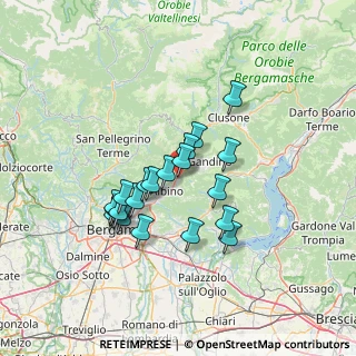 Mappa Via Guglielmo Marconi, 24020 Cene BG, Italia (11.3695)